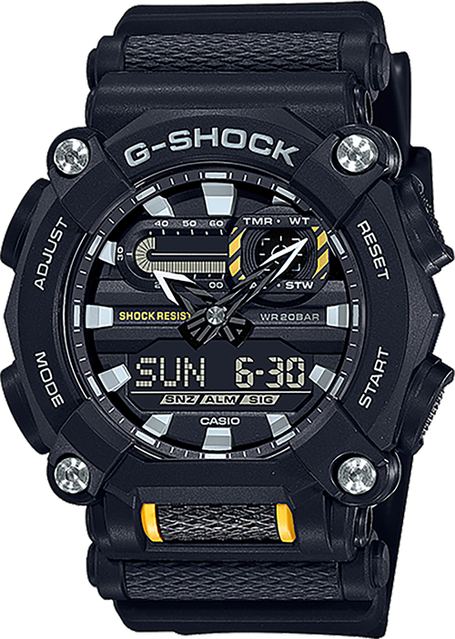 G-Shock GA9001A Resin Watch, Black - GA9001A