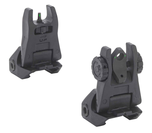 Meprolight FUBS Flip-Up Night Sight Set, Black - 404100