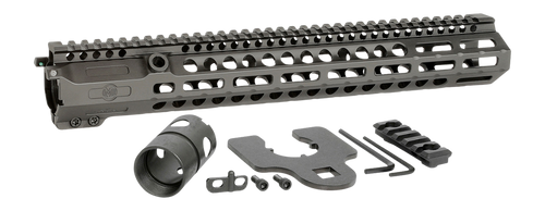 Midwest Industries 15" High Combat Rail Handguard M-LOK, Black Anodized - MI-CRMHD-308H-15.0