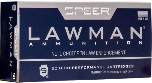 CCI Lawman 9mm Luger 135gr TMJ Handgun Ammunition, 50rd Box - 53661