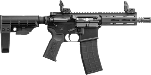 Tippmann Arms M4 Micro Elite .22 LR 7" 25+1rd Pistol, Black Parkerized - A101042