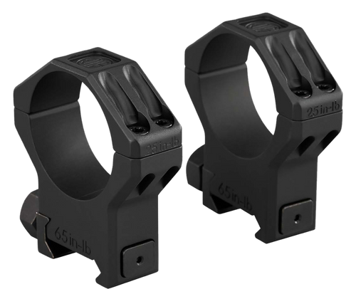 Sig Sauer Alpha 6 Scope Ring Set 34mm Medium, Matte Black - SOA64002