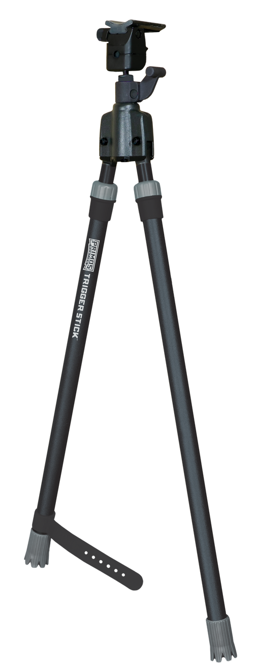 Primos Trigger Stick Gun Mounted Bipod Medium, Black - 65826