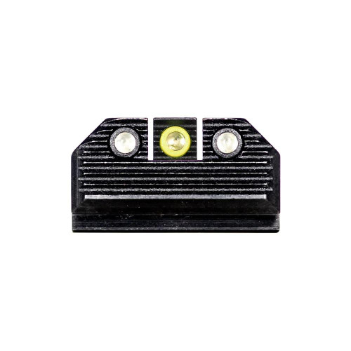 Night Fision Optics Ready Stealth Night Sight Set Yellow Front Black Back for Springfield Hellcat - SPR-229-248-268-YGZG