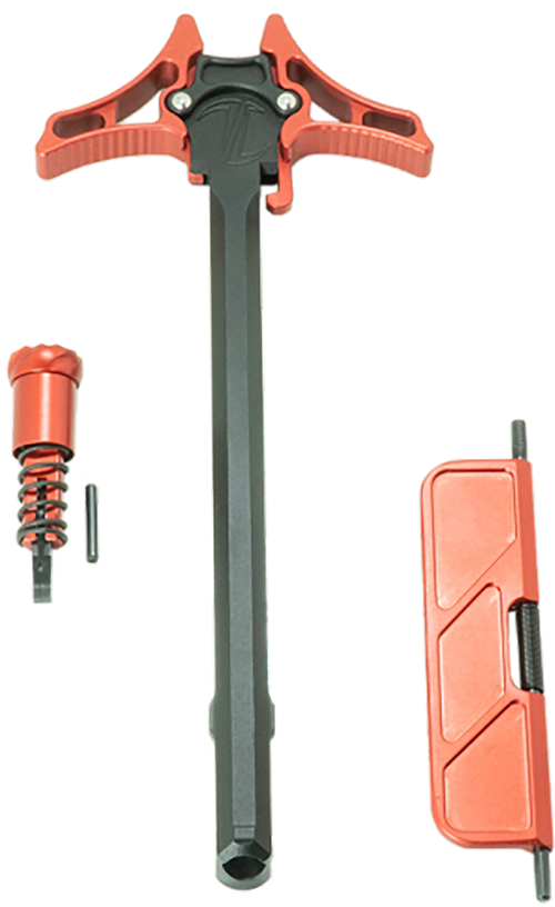 Timber Creek Outdoors Enforcer Upper Parts Kit, Red Anodized Aluminum for AR-15 - EUPKR
