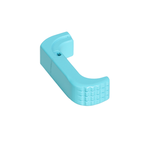 Timber Creek Outdoors Glock 17/19 Extended Magazine Release, Robin's Egg Blue Anodized Aluminum - GLEMRRE