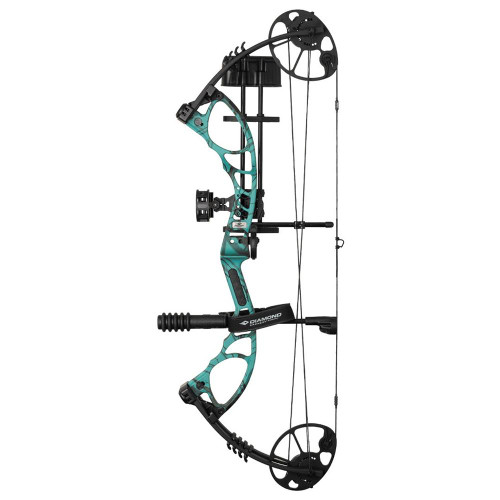Diamond Archery Edge XT Compound Bow Right Hand Mossy Oak Teal Roots - A10961
