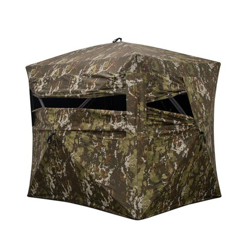 Barronett Blinds Wide Side 95 Ground Blind, Crater Harvest Camo - WS95CH