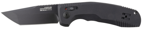 SOG SOG-TAC Auto 3.43" Folding Tanto Knife, Black - SOG15380357