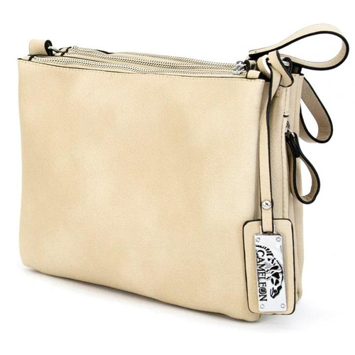 Rugged Rare Cameleon Iris Concealed Carry Purse, Taupe - 49147