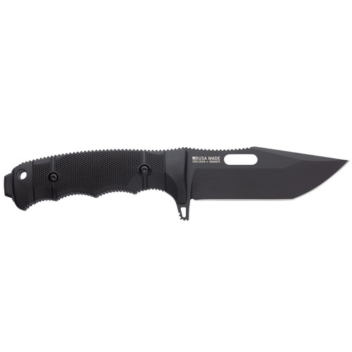 SOG Seal FX Tanto Fixed Blade Knife Black - SOG-17-21-02-57