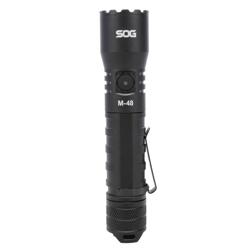 SOG M-48 Flashlight, Black - SOG-59-65-07-57