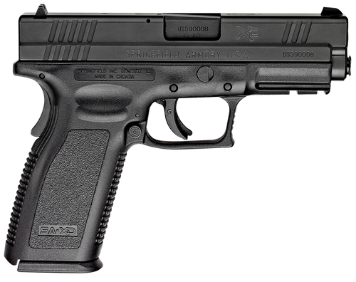 Springfield Armory XD Service 45 ACP 4" 10+1 Pistol, Black Melonite - XD9611