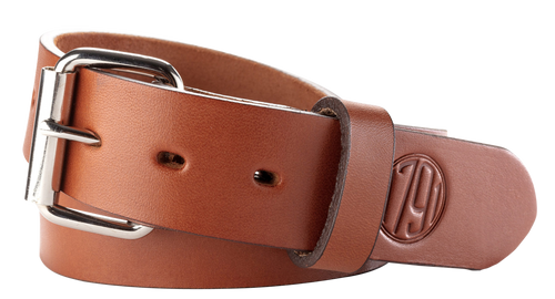 1791 Gunleather Gun Belt Classic Brown Leather 42/46 1.50" Wide Buckle Closure - BLT014246CBRA