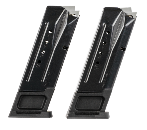 Ruger Security-9 9mm Luger 10rd Handgun Magazine 2-Pack, Black Oxide - 90685