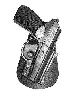 Fobus Standard Paddle Holster for Makarov, Black - MAK1