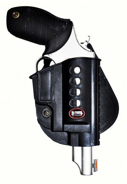 Fobus Taurus Judge 2.5" & 3" Evolution Roto-Holster Paddle Holster Right Hand Black - TAJDRP