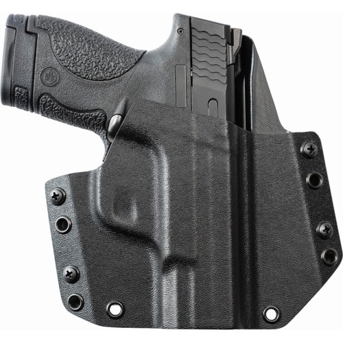 Mission First Tactical OWB Holster for S&W M&P Shield 9/40, Black - HSWSHSOWB-BL