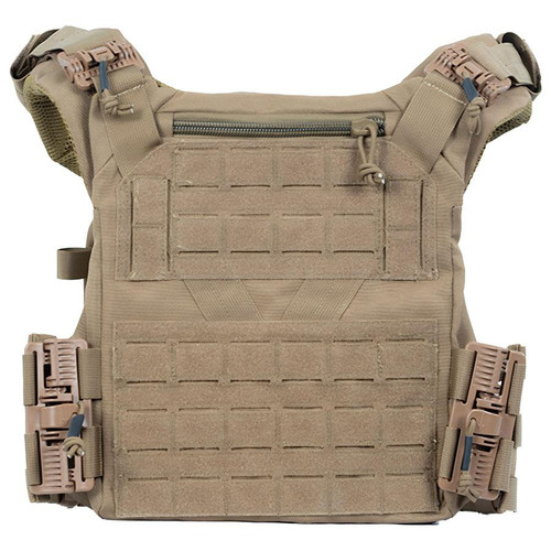 MKS Full Forge Gear Plate Carrier Shelter Tan - 22-501-TPC1