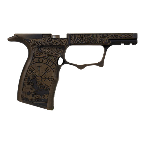 Shark Coast Tactical Custom X65 Sharktooth Grip Module for Sig Sauer P365X & P365XL, Viking - VKGM