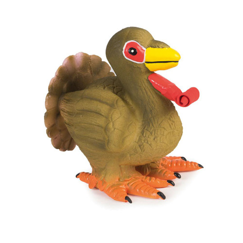 PetSafe Sportsmen Squeeze Meeze Latex Turkey Dog Toy - PTY00-15864