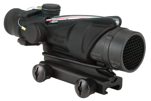Trijicon ACOG 4x32mm Illuminated Red Chevron Reticle Rifle Scope, Black - TA31RCO-M4CP