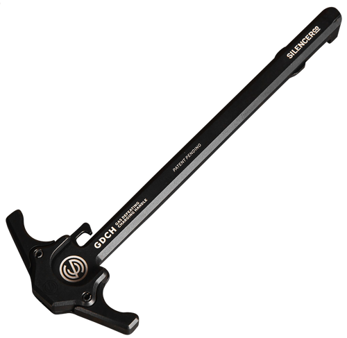 SilencerCo Gas Defeating Charging Handle, Black Anodized - AC5062