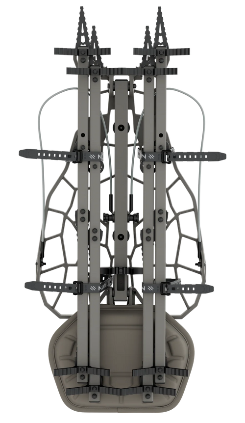 Novix Helo Hunt Ready System Classic Aluminum - NX-HHRS