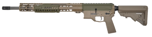 Bilson Arms BA-15FC 6mm ARC 18" 20rd Rifle, FDE/Sniper Green - A3FSSFG20R1