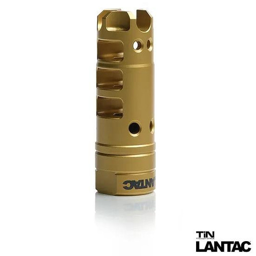 LanTac Dragon Muzzle Brake .223/5.56, Gold Titanium Nitride - DGN556B-TIN