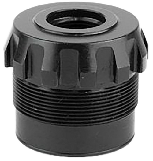 Dead Air Armament P-Series Fixed Mount M13.5x1 LH, Black - DA414