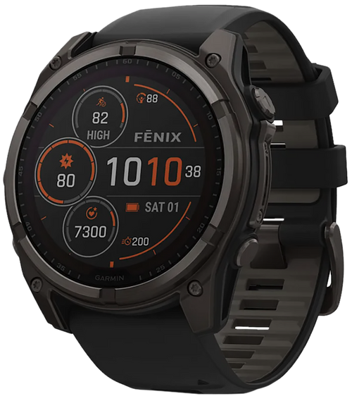 Garmin Fenix 8 51mm Solar Smartwatch Gray - 010-02907-10