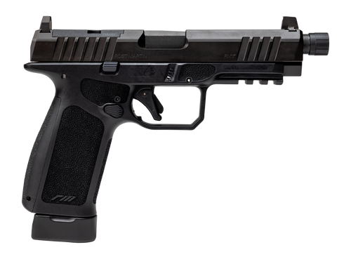 Rost Martin RM1F Tactical 9mm 4.5" 24rd Pistol, Black - RM1FBLKOSPT