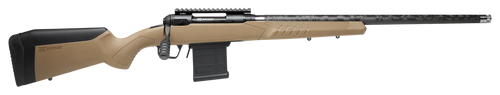 Savage Arms 110 Carbon Tactical 6.5 PRC 24" 8+1 Bolt-Action Rifle, Matte Black/FDE - 57943