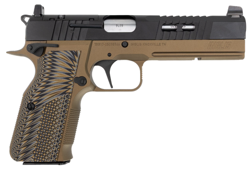 Inglis 2035 9mm 4.7" 15rd Pistol, Black/Bronze - 1200014