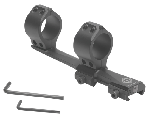 Sightmark Tactical Scope Mount/Ring Combo, Cantilever 30mm Tube QD Picatinny Rail Mount, Matte Black - SM34020