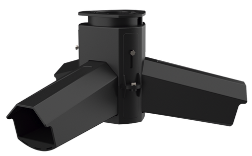 American Hunter 3-Way Gravity Tube Feeder Head Attachment, Black - AHGRAVKIT