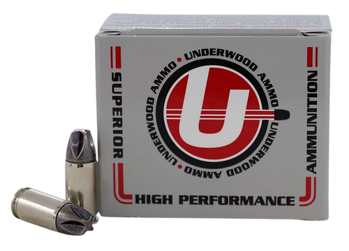 Underwood Ammo Xtreme Defense Platinum 9mm Luger +P 90gr Solid Monolithic Handgun Ammunition, 20rd Box - 876