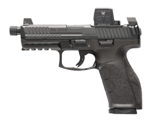 Heckler & Koch VP9A1 X Tactical 9mm 4.7" 10+1 Pistol, Black - 81001366