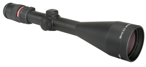 Trijicon AccuPoint 2.5-10x56mm 30mm Tube Riflescope, Illuminated Red Triangle Post Reticle, Black - 200035