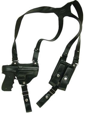Tagua Gun Leather GL19 Shoulder Holster, Black - SH4-310