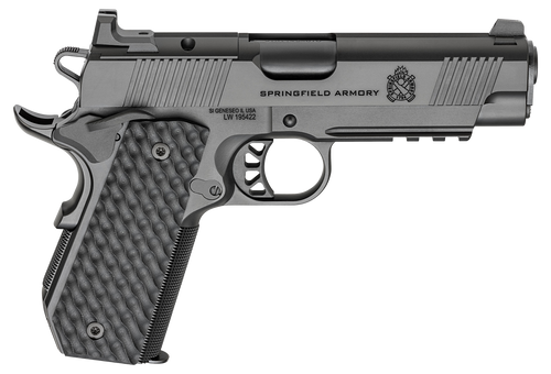 Springfield 1911 TRP AOS 45 ACP 4.25" 7rd Pistol, Black Cerakote - PC9124LRCCAOS