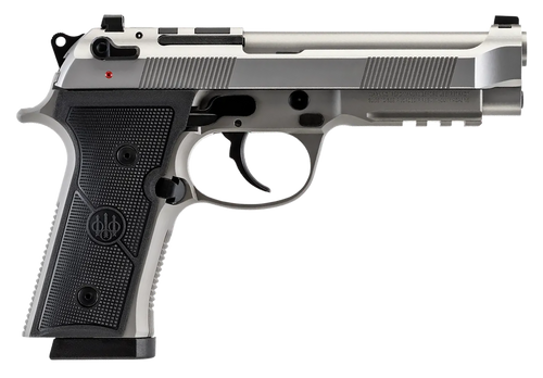 Beretta 92X RDO Inox 9mm 4.7" 15+1 Pistol, Stainless - J92FR915INX