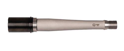 Q LLC Fixed Barrel Assembly 8.6 Blackout 8" Light Profile, Matte Stainless Steel - ACC-FIX-BARREL-8.6-8IN