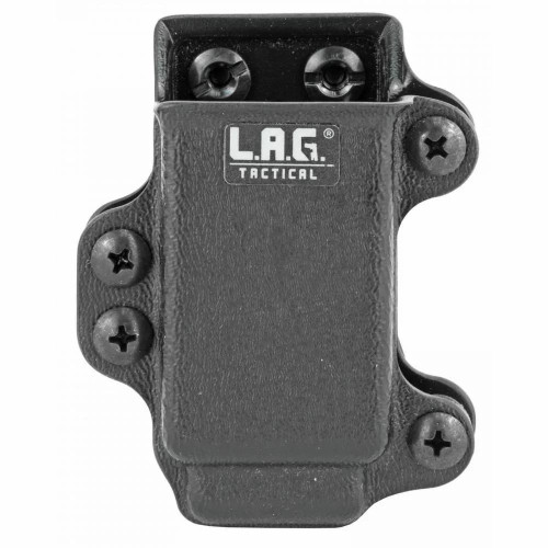 L.A.G. Tactical Single Pistol Magazine Carrier, Black - 34000