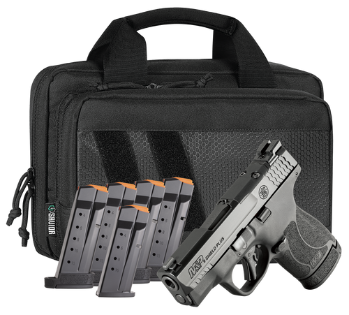 Smith & Wesson M&P9 Shield Plus OR 9mm 3.1" 10+1/13+1rd Striker-Fired Pistol, Black - 14800