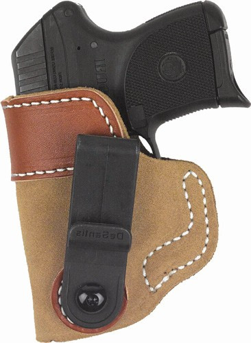 DeSantis Soft Tuck IWB Holster, Left Hand, Natural Leather - 106NBD6Z0