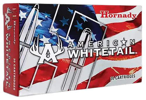 Hornady American Whitetail 7mm Rem Mag 154gr InterLock Spire Point Rifle Ammunition, 20rd Box - 80590