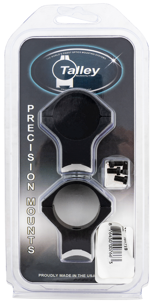 Talley 2-Piece Scope Mount/Ring Combo 30mm High Rings Savage Round Receiver, Black - 75X719