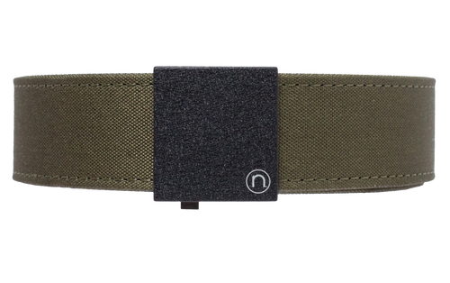 Team Nexbelt Operating PCS5211 OD Green Nylon 1.50" Wide Push Button Closure Belt - PCS5211